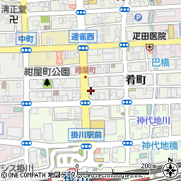 炭火串焼と旬鮮料理の店 備長炭焼 遠州葵家周辺の地図