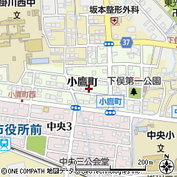 静岡県掛川市小鷹町93周辺の地図