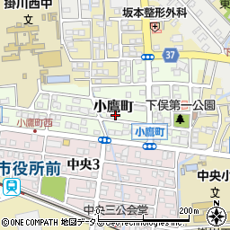 静岡県掛川市小鷹町94周辺の地図