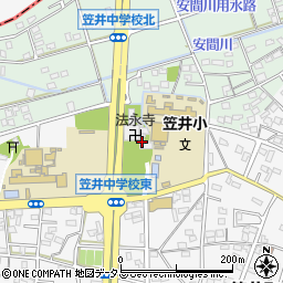 静岡県浜松市中央区笠井町1051周辺の地図