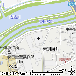 カトーレック株式会社　大阪支店周辺の地図