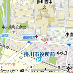 静岡県掛川市小鷹町195周辺の地図