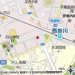 静岡県掛川市大池3068周辺の地図