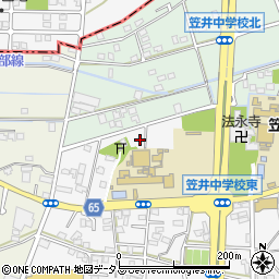 静岡県浜松市中央区笠井町1065周辺の地図