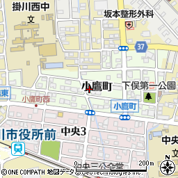 静岡県掛川市小鷹町99周辺の地図