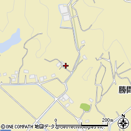 静岡県牧之原市勝間167周辺の地図