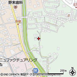 静岡県袋井市久能2833-3周辺の地図