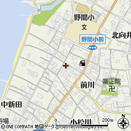 愛知県知多郡美浜町野間前川3周辺の地図