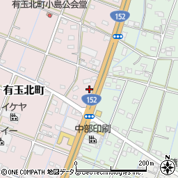 静岡県浜松市中央区有玉北町321周辺の地図