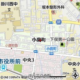 静岡県掛川市小鷹町95周辺の地図