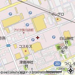 静岡県掛川市大池2777周辺の地図