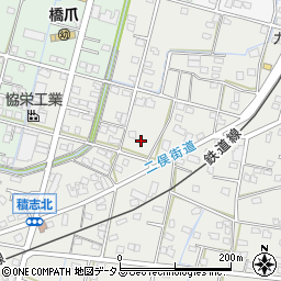 静岡県浜松市中央区積志町100周辺の地図