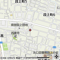 兵庫県西宮市段上町3丁目周辺の地図