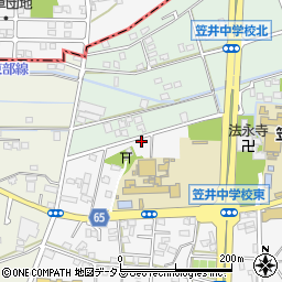 静岡県浜松市中央区笠井町1066周辺の地図