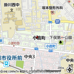 静岡県掛川市小鷹町101周辺の地図