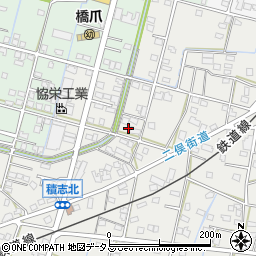静岡県浜松市中央区積志町122周辺の地図