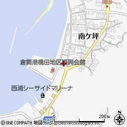 愛知県蒲郡市西浦町倉舞16周辺の地図