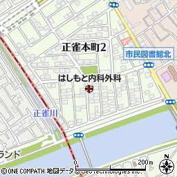 漢方医学研究所周辺の地図