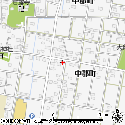 静岡県浜松市中央区中郡町1335周辺の地図