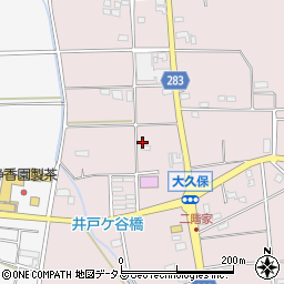 静岡県磐田市大久保259-10周辺の地図