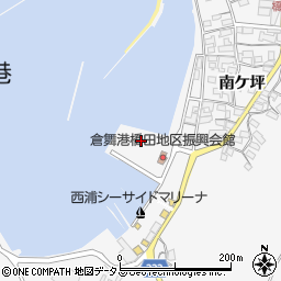 愛知県蒲郡市西浦町倉舞周辺の地図