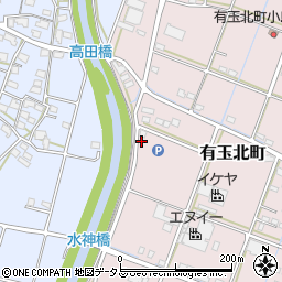 静岡県浜松市中央区有玉北町411周辺の地図