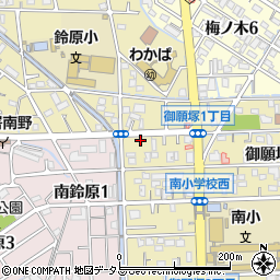 竹野米酒店周辺の地図
