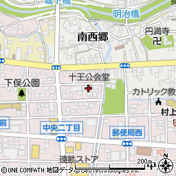 十王公会堂周辺の地図