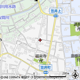 静岡県浜松市中央区笠井町380周辺の地図