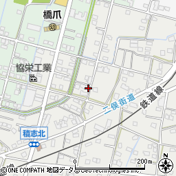 静岡県浜松市中央区積志町118周辺の地図