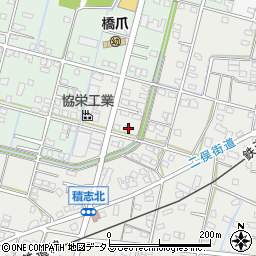 静岡県浜松市中央区積志町123周辺の地図