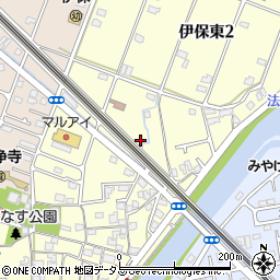 兵庫県高砂市伊保東周辺の地図