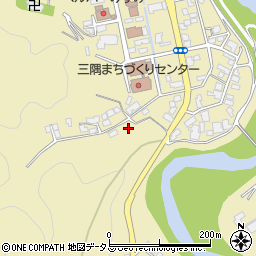 島根県浜田市三隅町向野田494周辺の地図