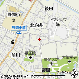 愛知県美浜町（知多郡）野間周辺の地図