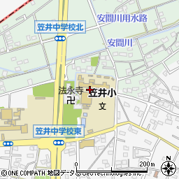 静岡県浜松市中央区笠井町1050周辺の地図