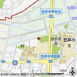 静岡県浜松市中央区笠井町1059周辺の地図