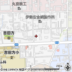愛知県豊橋市吉川町周辺の地図
