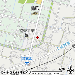 静岡県浜松市中央区積志町124周辺の地図