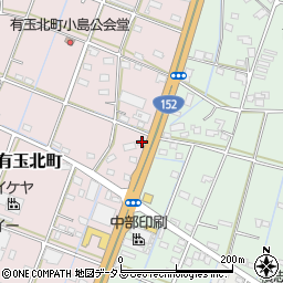 静岡県浜松市中央区有玉北町318周辺の地図