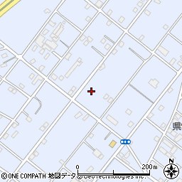 静岡県浜松市中央区西丘町周辺の地図