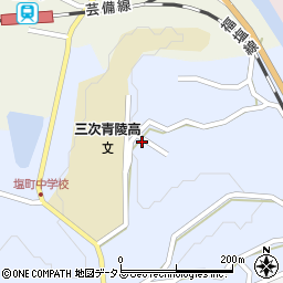 広島県三次市大田幸町2246周辺の地図