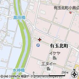 静岡県浜松市中央区有玉北町396周辺の地図