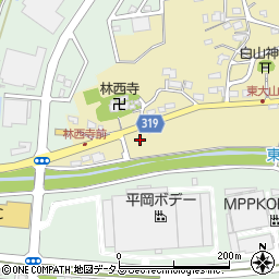 静岡県浜松市中央区大山町2336周辺の地図