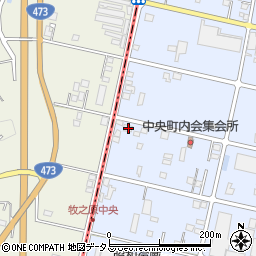 静岡県牧之原市布引原701周辺の地図