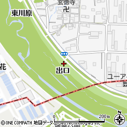 兵庫県伊丹市口酒井出口周辺の地図