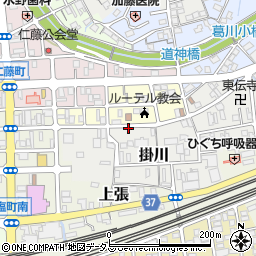 喜町周辺の地図