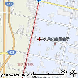 静岡県牧之原市布引原702-5周辺の地図