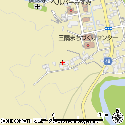 島根県浜田市三隅町向野田511-1周辺の地図