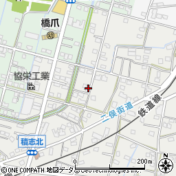 静岡県浜松市中央区積志町116周辺の地図
