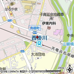 静岡県掛川市大池1000周辺の地図